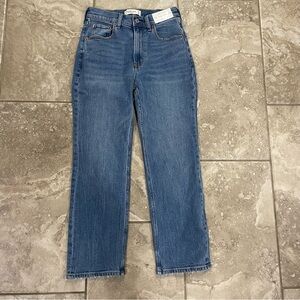 Abercrombie & Fitch High Rise Women Jeans - Blue